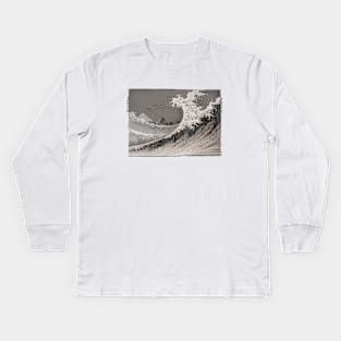 The Big Wave Kids Long Sleeve T-Shirt